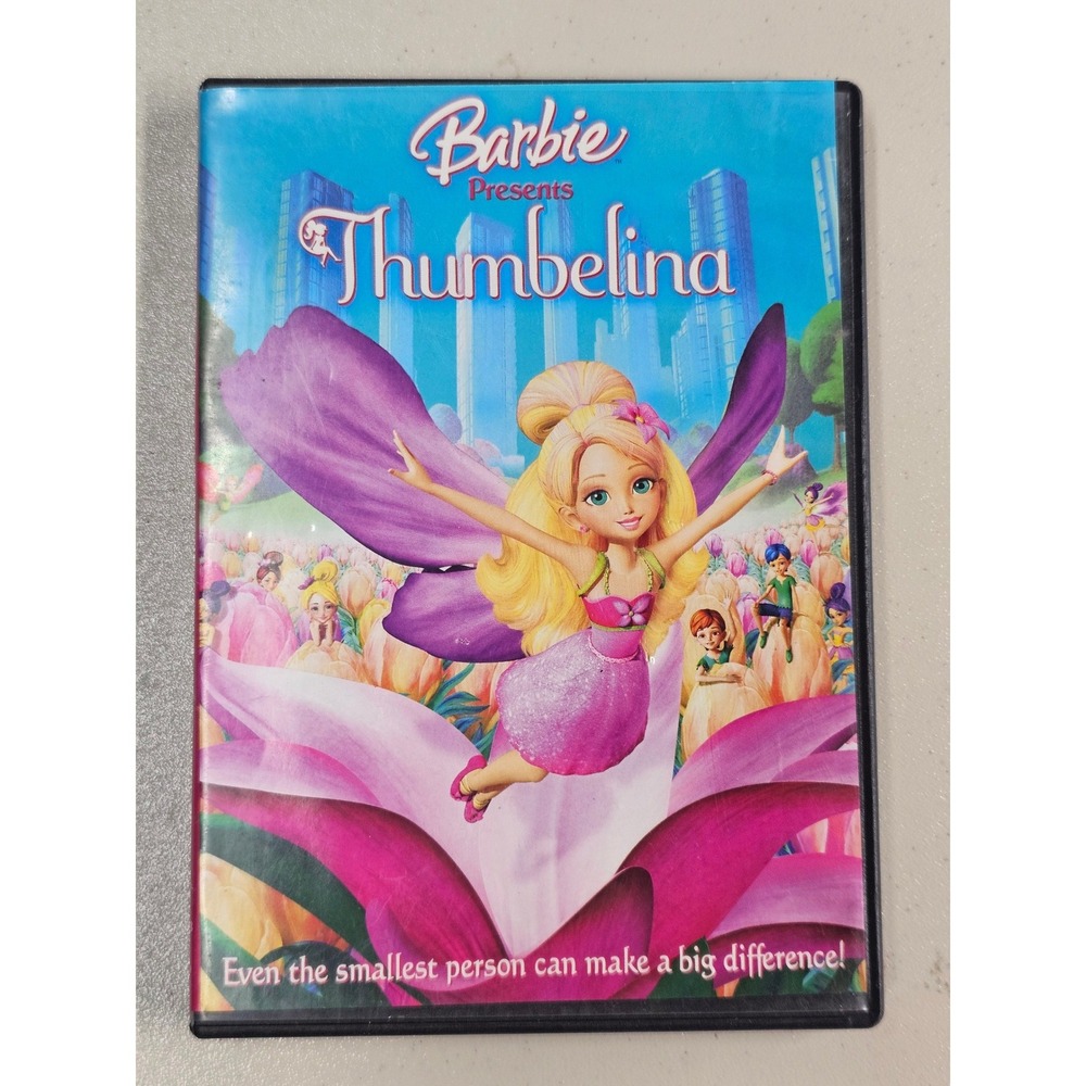 Barbie Presents Thumbelina DVD 2009 Animated Movie Widescreen 025195046664